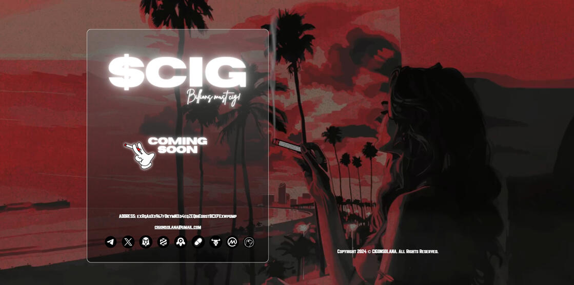 Website + Branding + Content ($CIG)